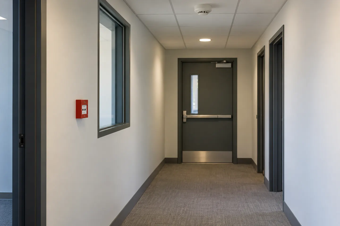 Fire safety arrangements in commercial premises